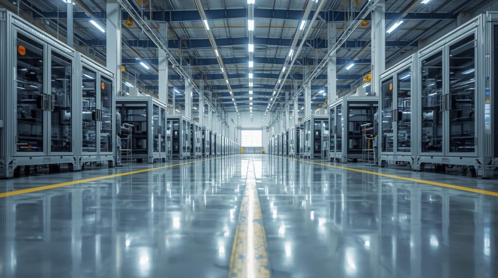 industrial equipment in modern factory (1)